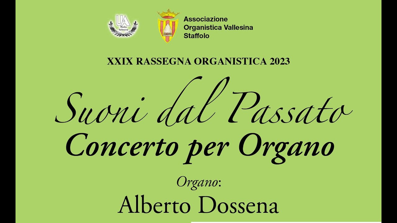 Rosora (AN) - XXIX Rassegna organistica 