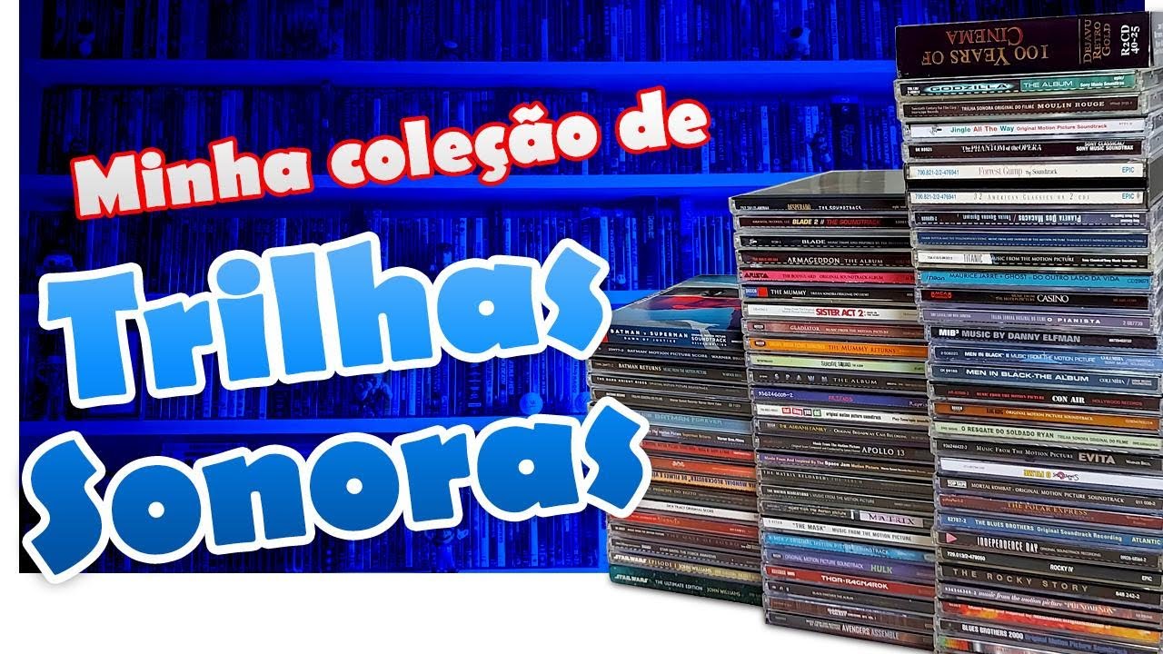 Minha coleção de Cd´s de Trilhas Sonoras