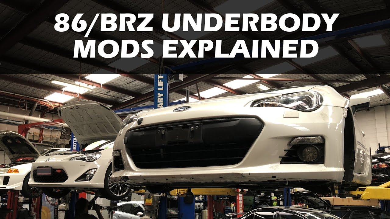 86/BRZ Модификации обработки