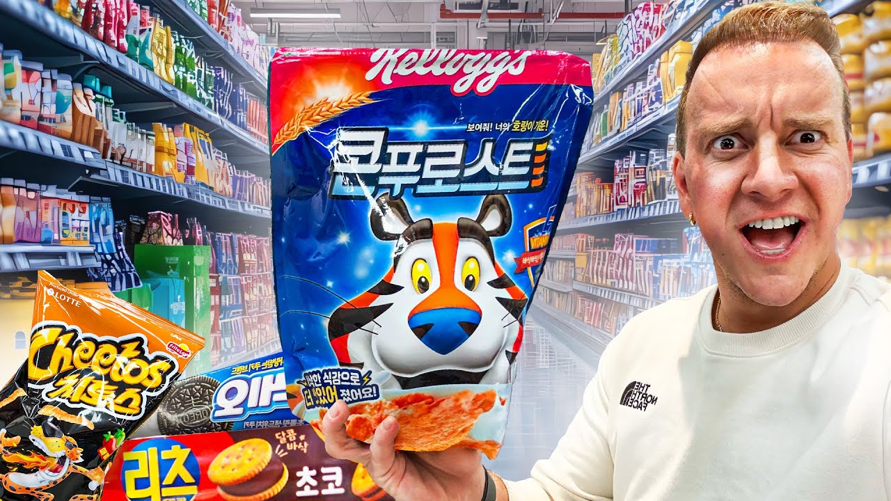 ¿Cómo es un SUPERMERCADO EN COREA DEL SUR?