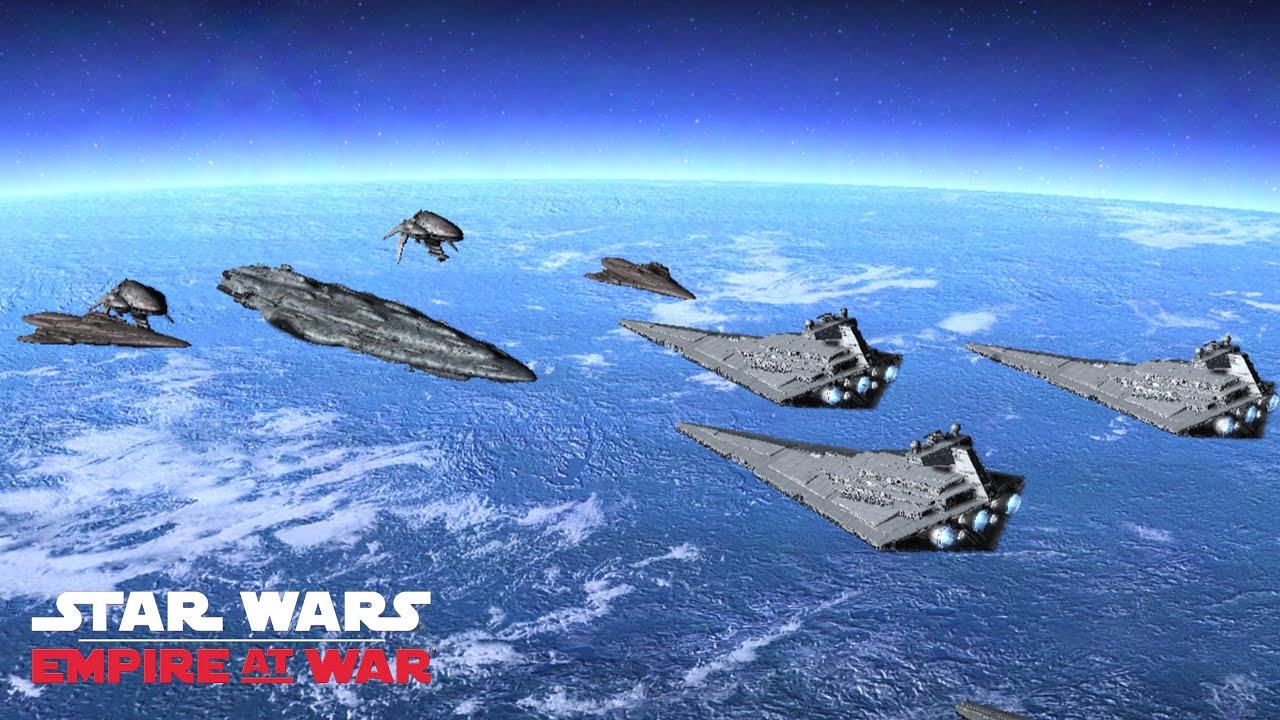 Rebel Fleet VS Imperial Blockade - Star Wars Empire at War Remake Mod 5.0