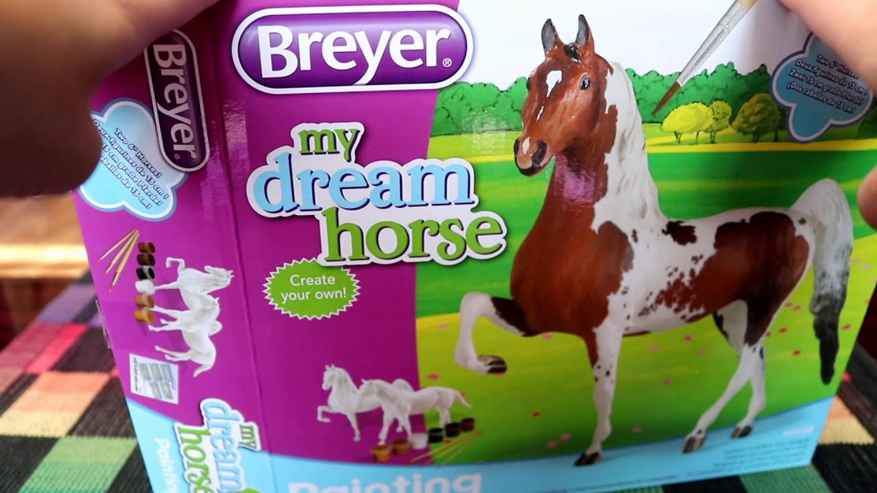 Breyer zestaw 4099 - Dwa konie do malowania quarter i saddlebred