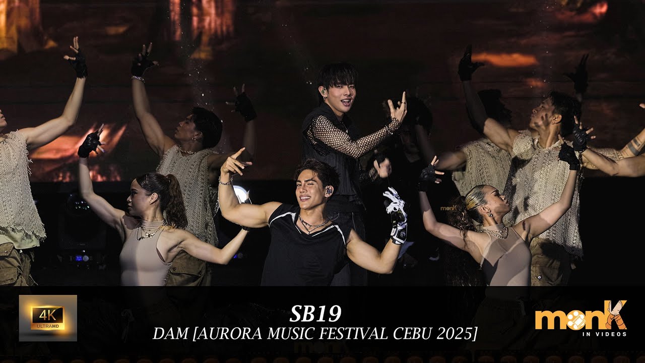 SB19 - DAM [4K][Aurora Music Festival Cebu 2025][FANCAM]