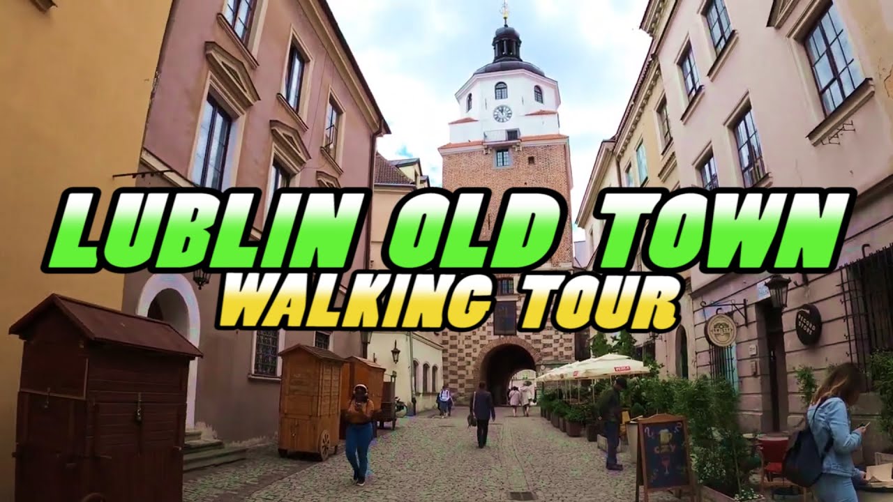 LUBLIN Old Town Walking Tour || Stare Miasto Lublin - Poland (4k)