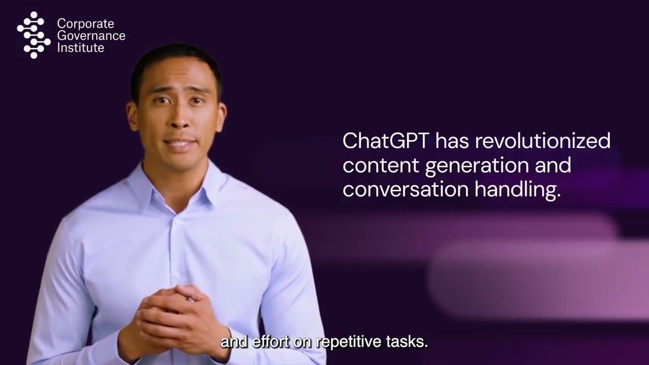 ChatGPT and AI | Does your company need a policy? | Corporate Governance Institute