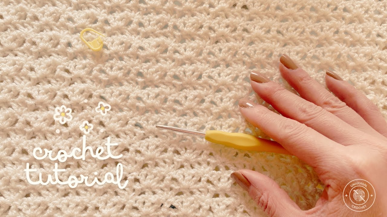 Aprende Crochet✨ |Teje Conmigo Esta Hermosa Puntada a Ganchillo 🫠💕