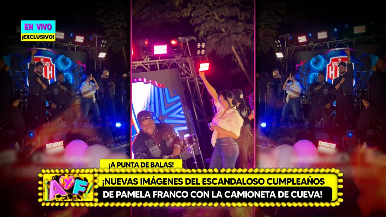 Amor y Fuego - JUL 03 - 3/4 - NUEVAS IMÁGENES DEL ESCANDOLOSO CUMPLEAÑOS DE PAMELA FRANCO | Willax