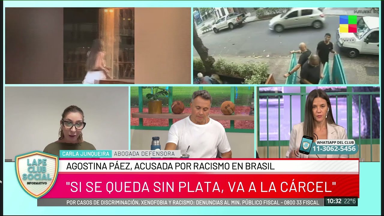 🔴 LA ABOGADA DETENIDA EN BRASIL POR RACISMO, CON NUEVA DEFENSA