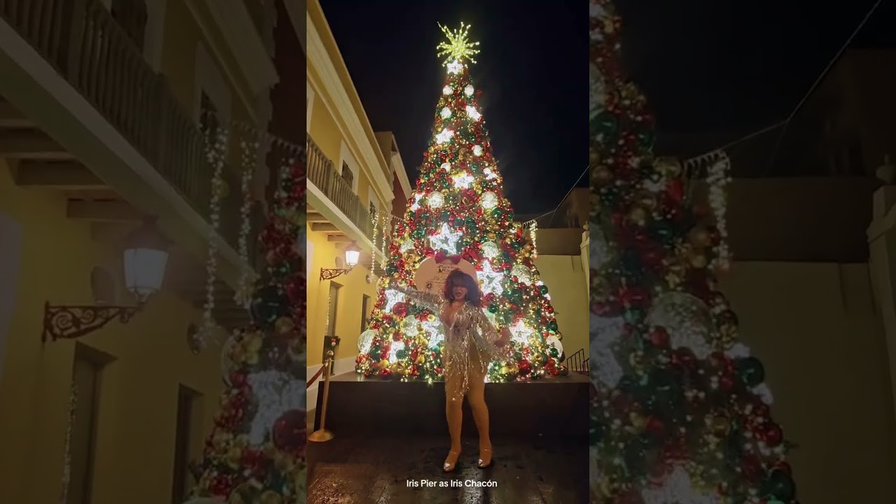Iris Pier imitacion Iris Chacón navidad sin dieta 2