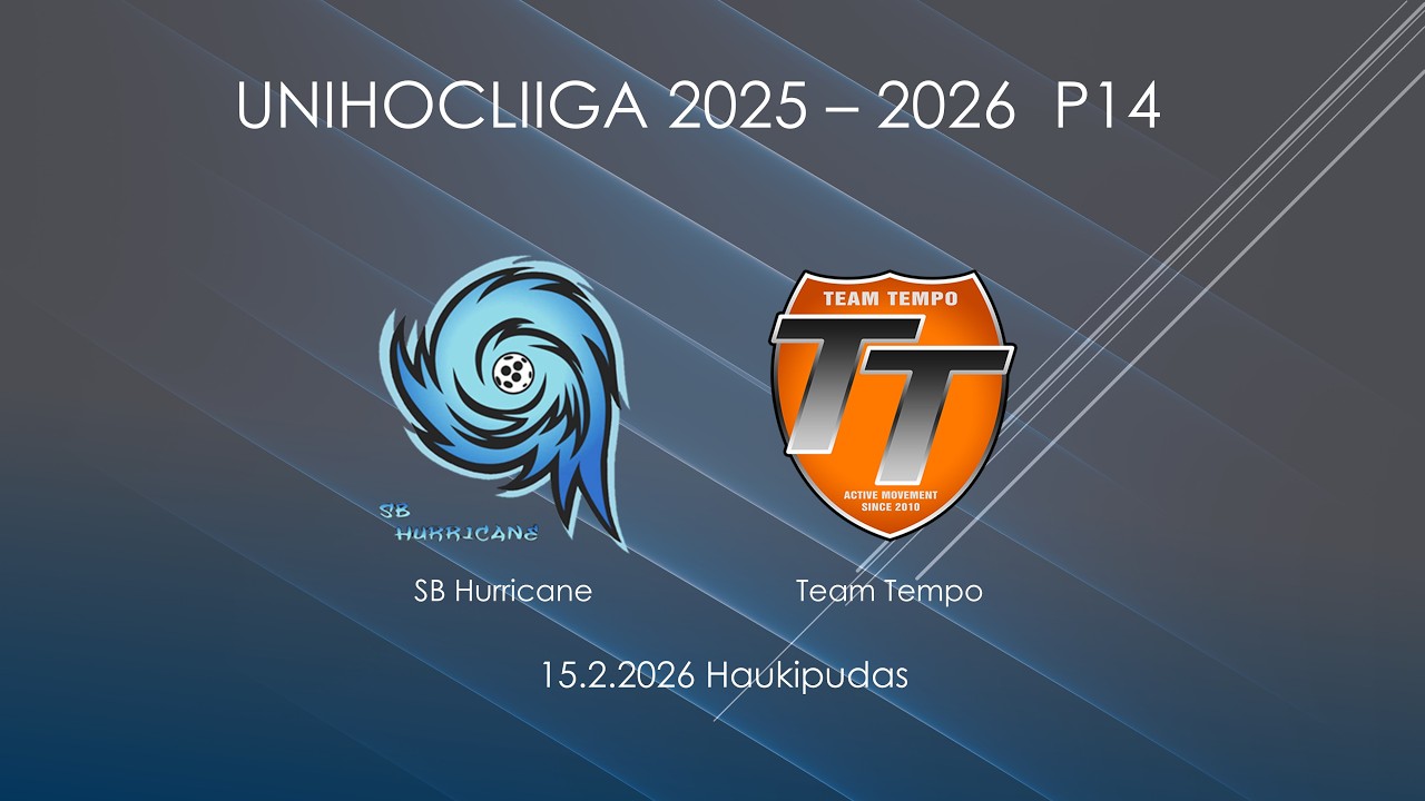 SB Hurricane - Team Tempo, Unihocliiga P14, 15.2.2026