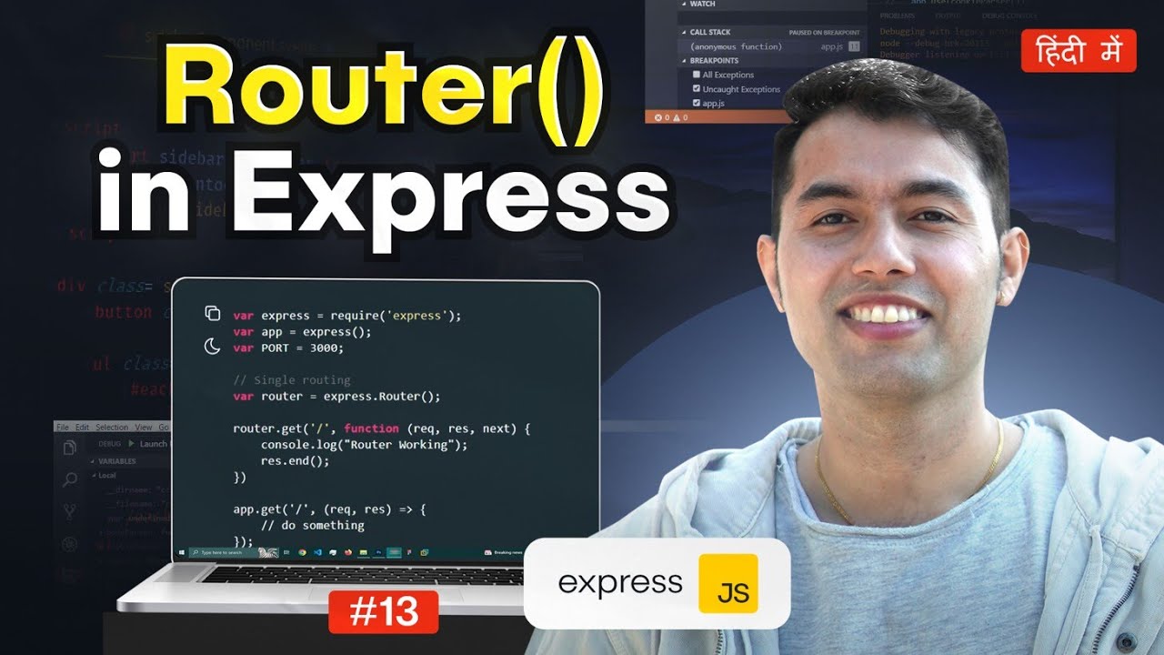 Express Router🔥Separating routes in separate modules