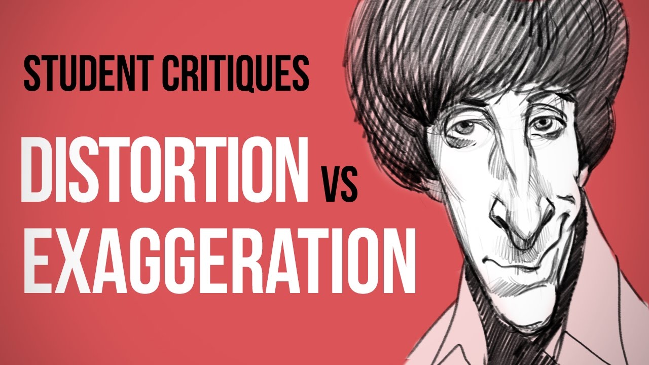 Distortion vs Exaggeration - Rough Sketch Critique