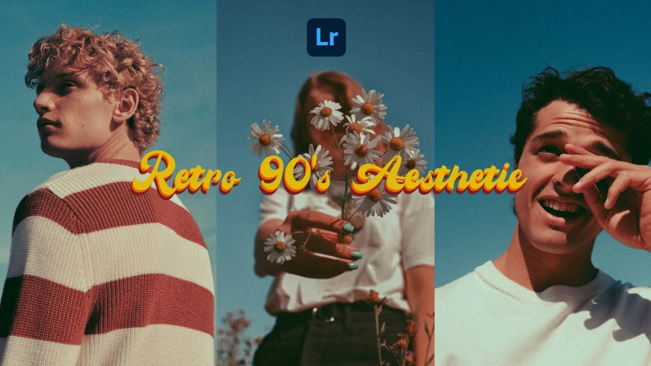 Retro 90s Aesthetic - Lightroom Mobile dng | Retro Film presets | 90s Film preset | Retro preset