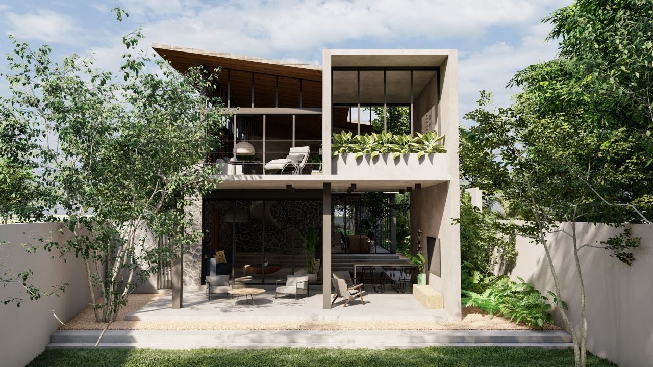 'Modscape' - Proposed suburban house in Thalawathugoda