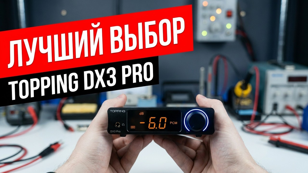 TOPPING DX3 Pro - ТОПОВЫЙ УСИЛИТЕЛЬ ДЛЯ НАУШНИКОВ
