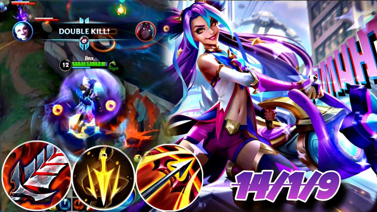 Стрелок WILD RIFT | Джинкс после усиления сходит с ума в патче 6.2C | Геймплей |#jinx #wildrift #adc