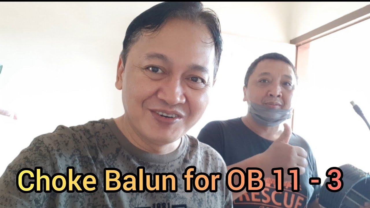 Gimana Hasilnya ?? Pasang Choke Balun For OptiBeam 11 Elements