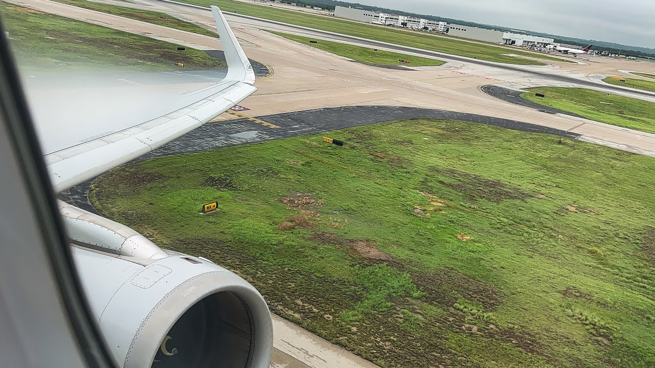 POWERFUL DFW TAKEOFF & AMAZING THRUST REDUCTION | American Airlines Airbus A321-231