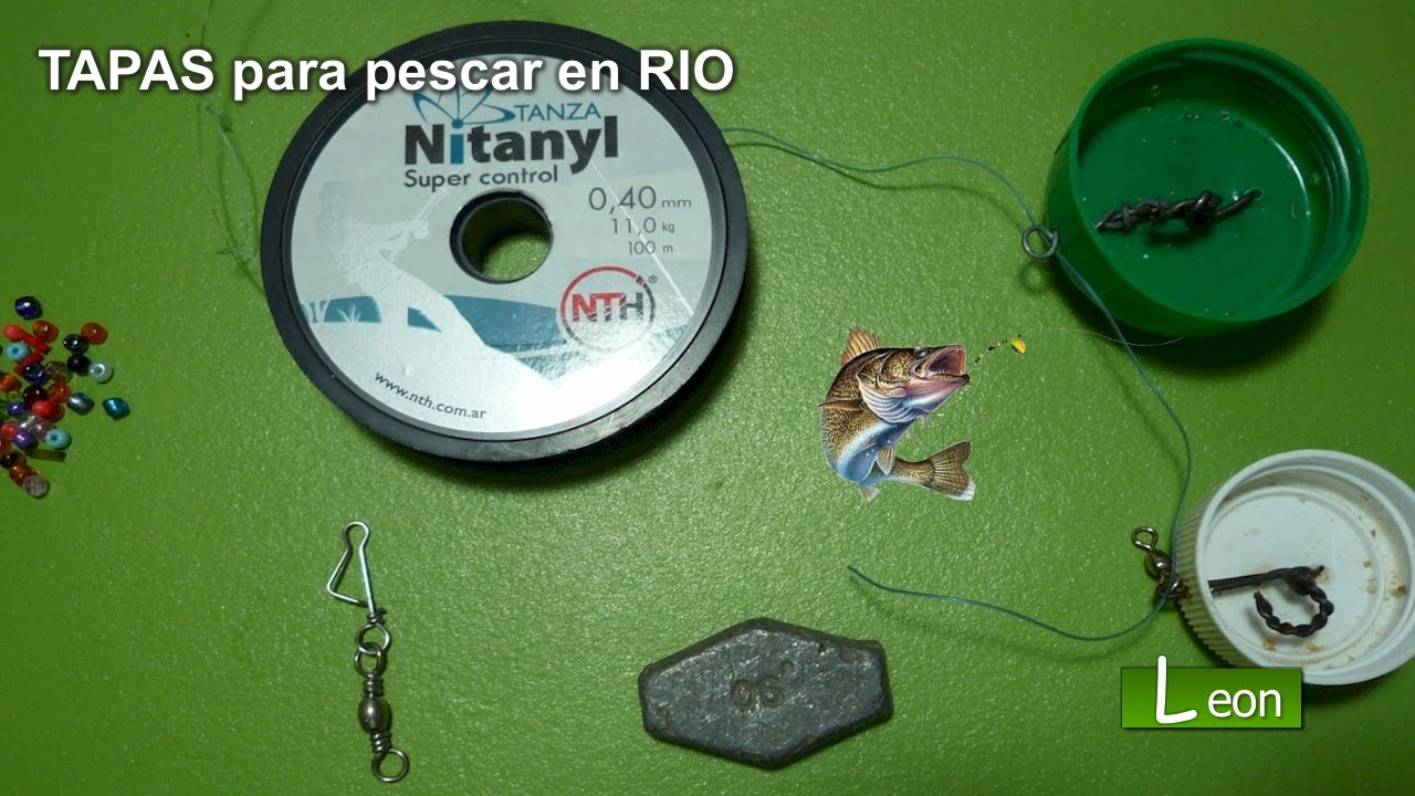 TAPITAS para pescar CARPAS GRANDES 🐟 APAREJO PARA PESCAR CARPAS