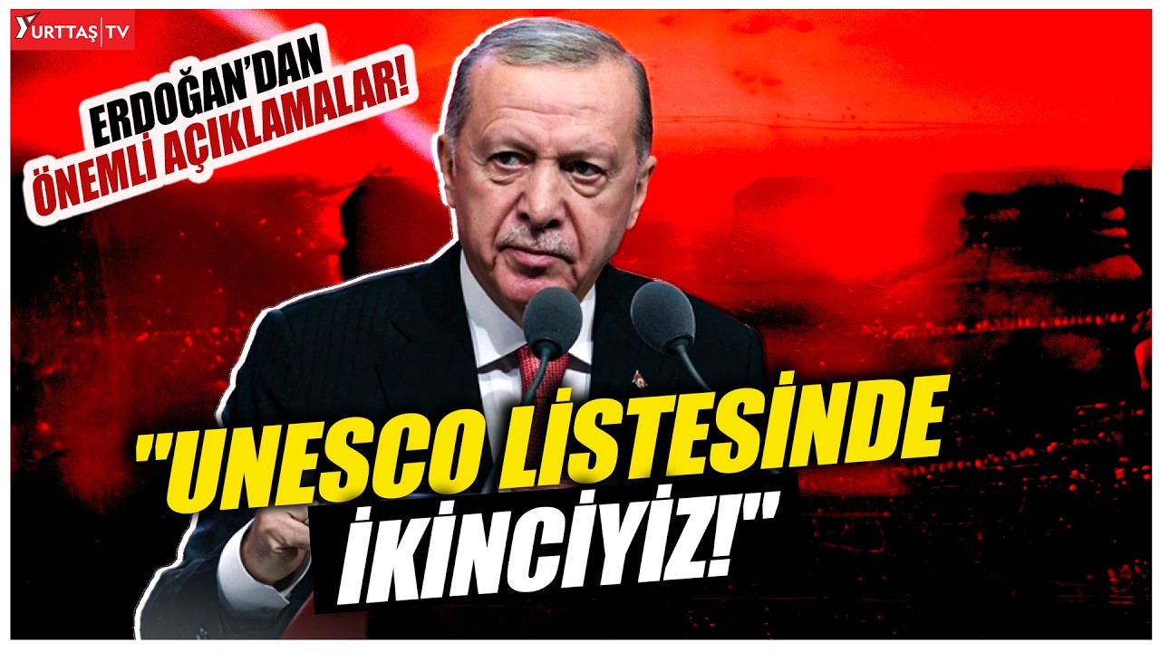 Cumhurbaşkanı Erdoğan Yaşayan İnsan Hazineleri Ödülleri Takdim Töreni'nde konuşuyor #canlıyayın