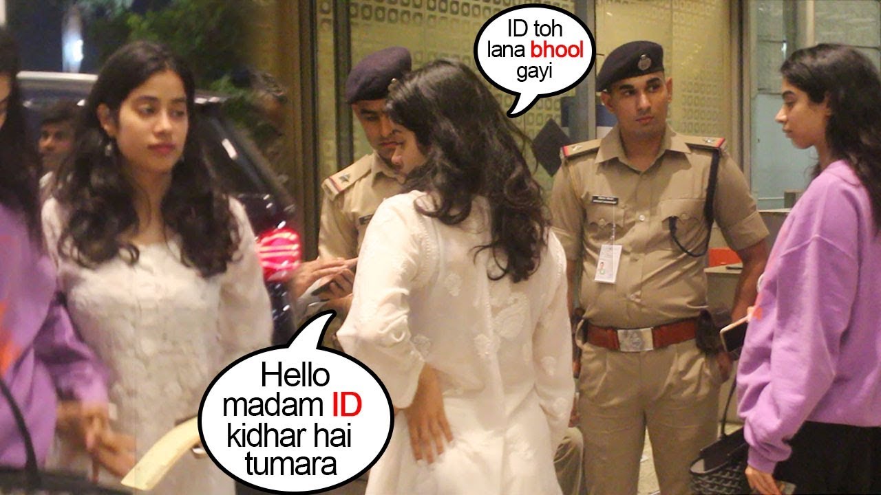 Now Jhanvi Kapoor ST0PPED From Entry into Mumbai Airport After Deepika Padukone Incident