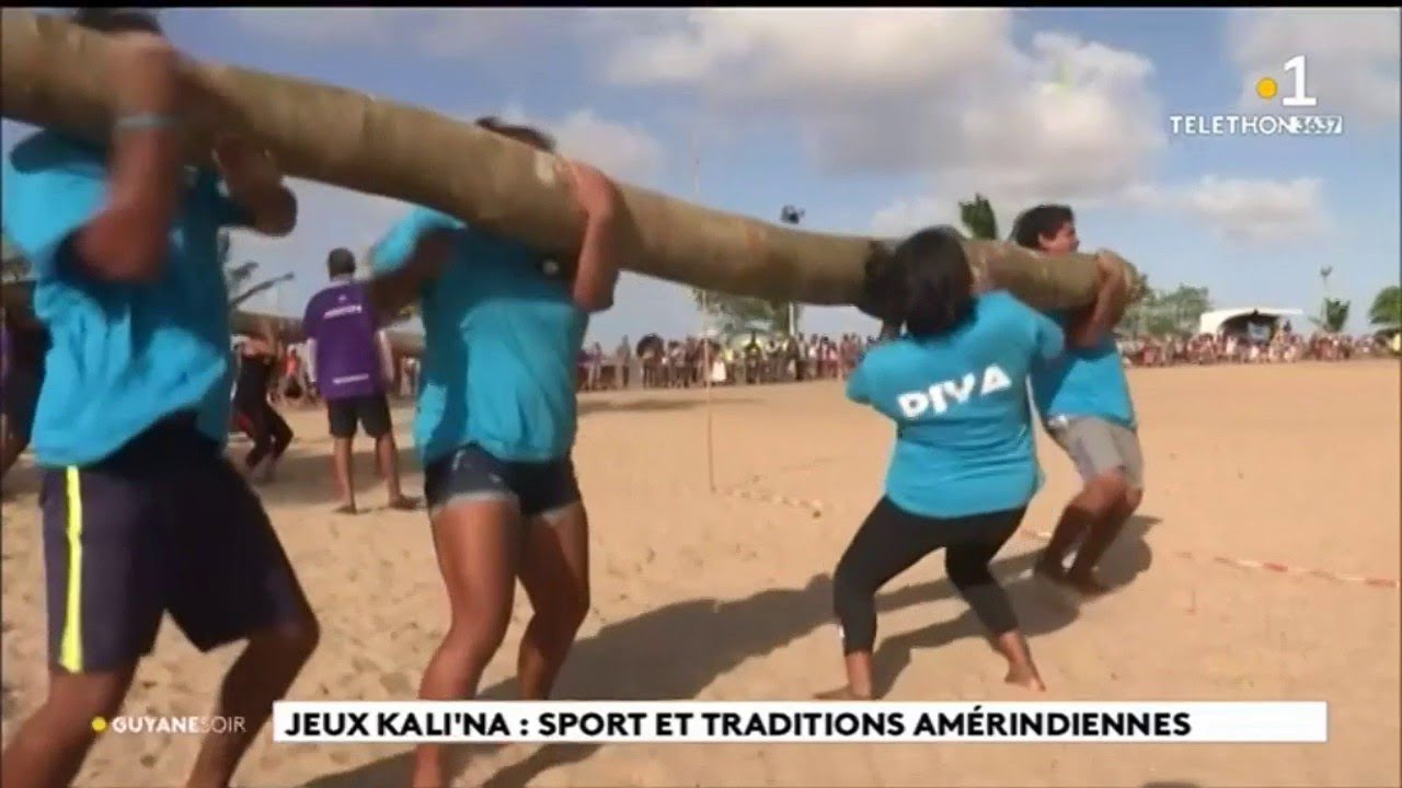 Sport et traditions amérindiennes aux jeux Kalina d'Awala Yalimapo