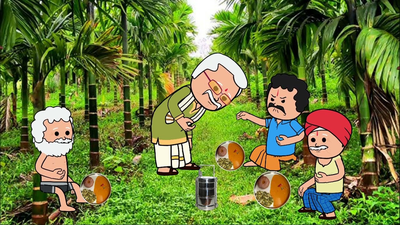 ಊಟ ಮಾಡುವಾಗಲೇ ಬೋರಜ್ಜನನ್ನು ಬೈದ ಗೌಡ್ರು..   ತೋಟದಲ್ಲೇ ಊಟ ಮಾಡಿದ ಸೀನಪ್ಪ, ಬೋರಜ್ಜ