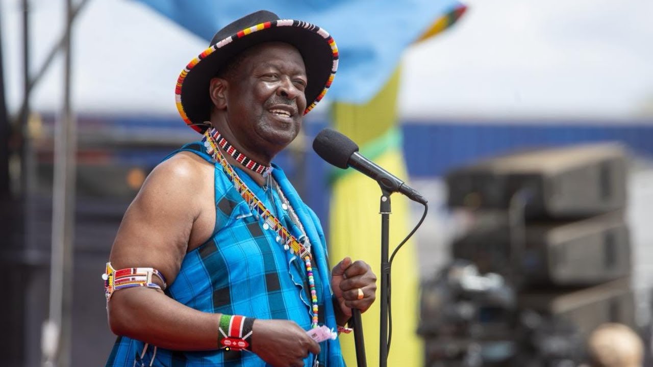 PCS Musalia Mudavadi speech in front of President Ruto in Kajiado.