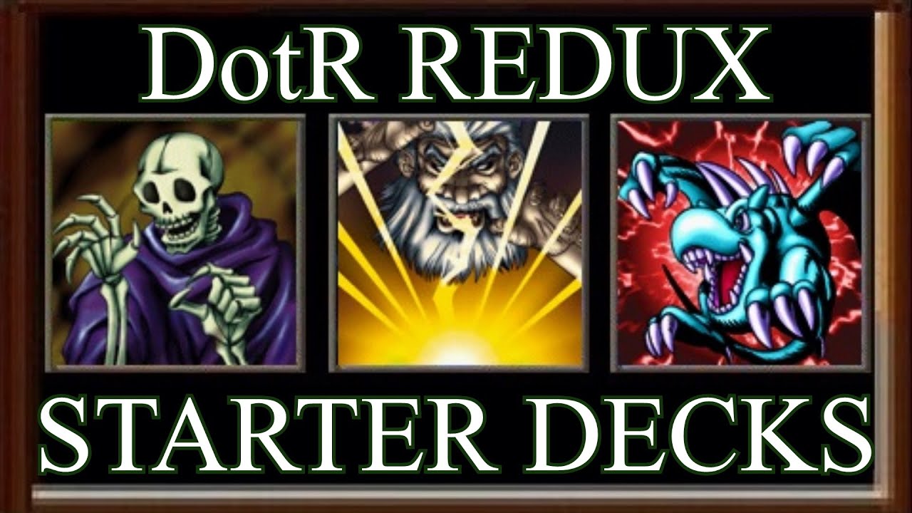 Yu-Gi-Oh! Duelists of the Roses Redux Mod Starter Deck Guide/Lists