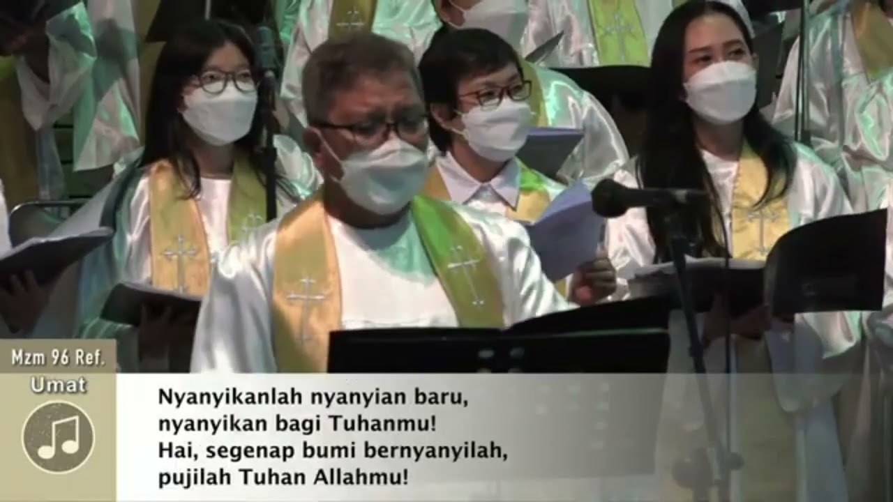 Mazmur 96 (Juswantori Ichwan) Ibadah Mlm Natal GKI Samanhudi 2022 Jubilate Choir & Galilea Orchestra