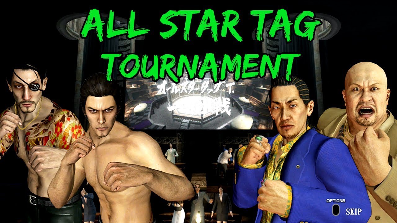 Ryu Ga Gotoku 3 Remaster - All Star Tag Tournament