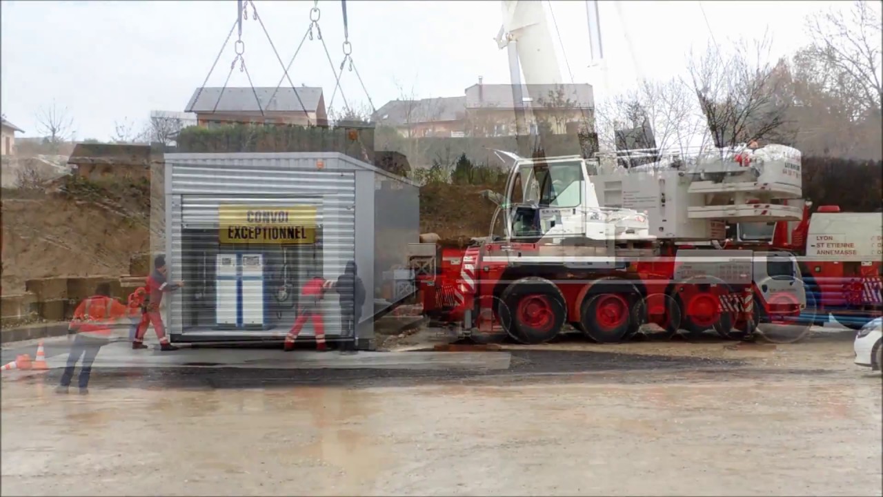 Station-Service mobile EUROBOX (70 000 litres) et cabine AdBlue