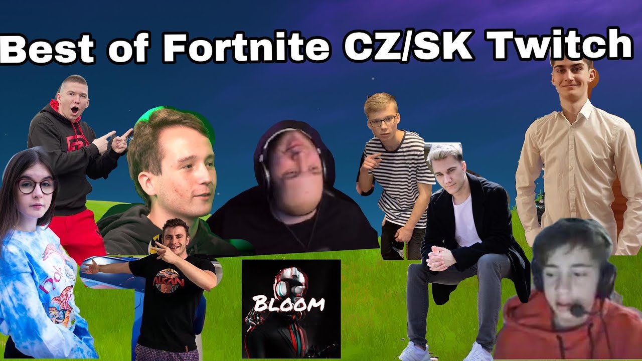 Best of Fortnite  CZ/SK komunita (Halien, Skailer, Boostbend, Toby...)