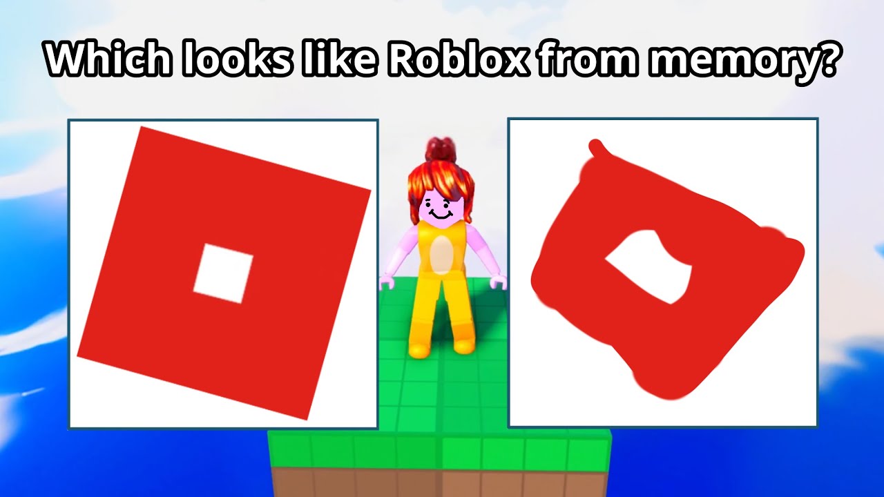 Roblox draw the logo from memory…