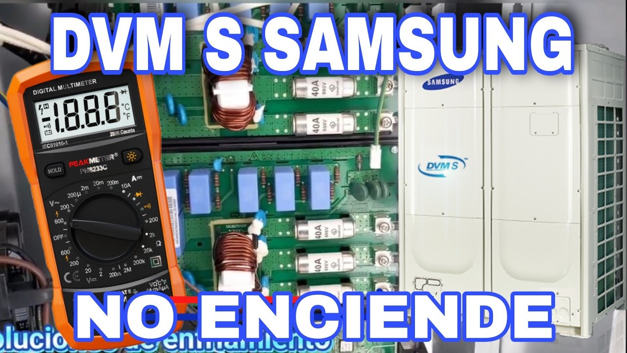 Кондиционер Samsung VRF не включается «ДИАГНОСТИКА»