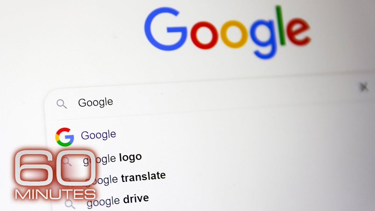 60 Minutes asked Google CEO: 