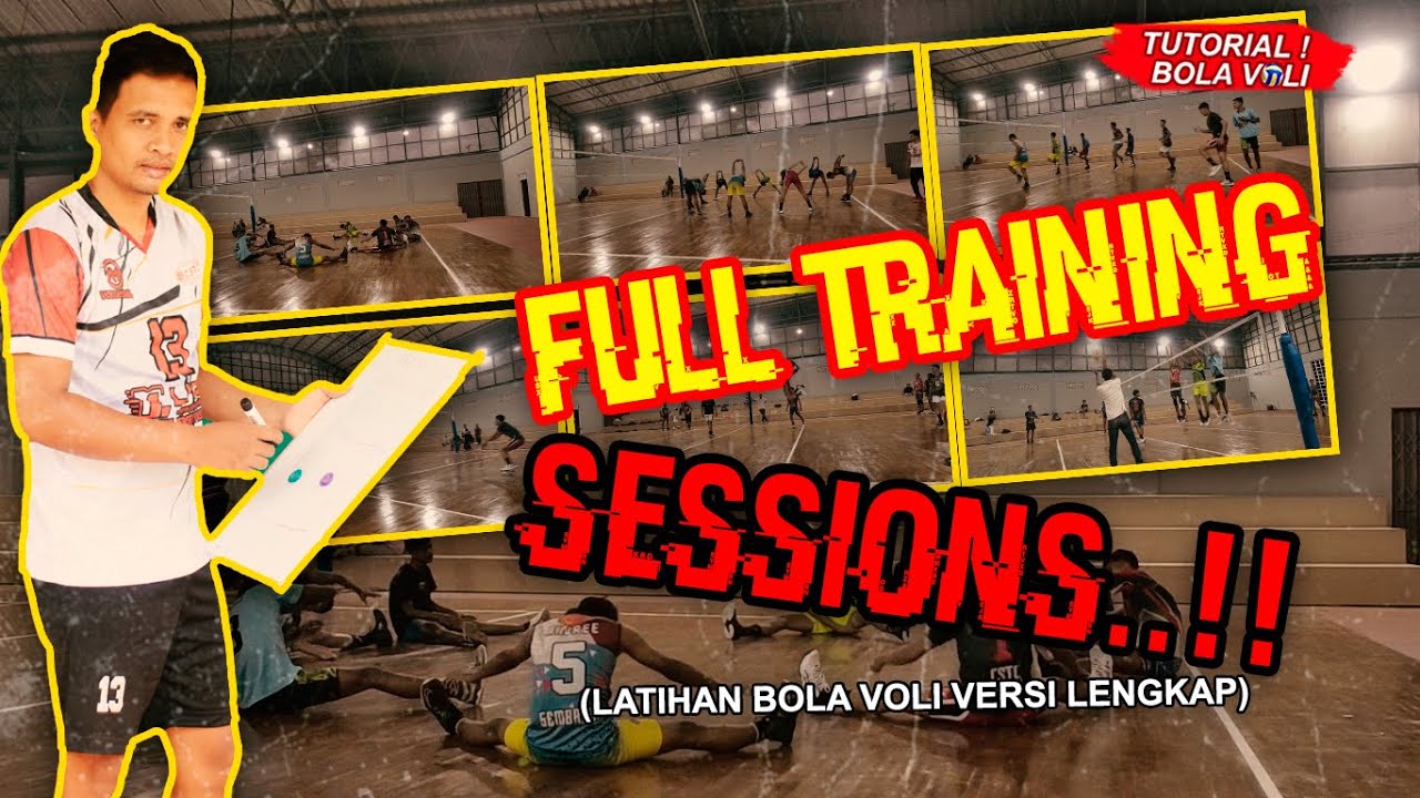 FULL TRAINING SESSION...!! (LATIHAN VOLI VERSI LENGKAP)