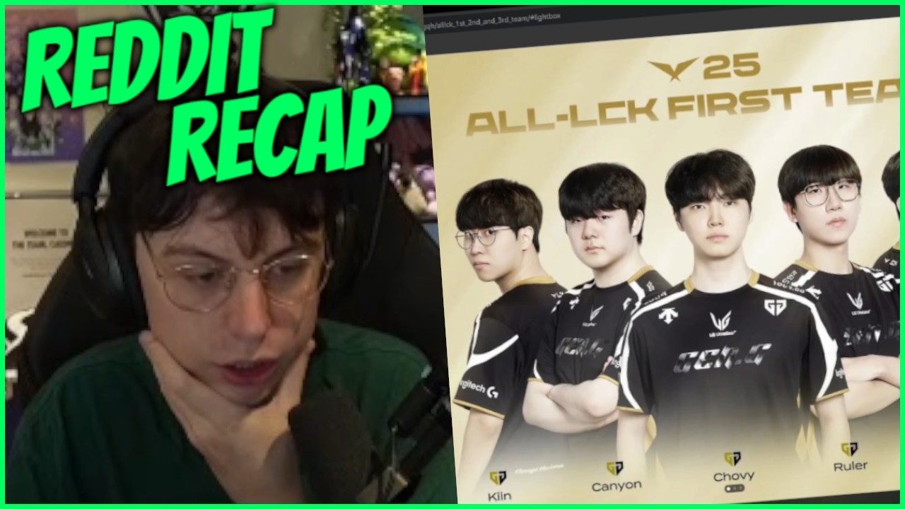 Caedrel Reacts To ALL-LCK Pro Teams & LEC &euro;15 Roster Challenge | Reddit Recap