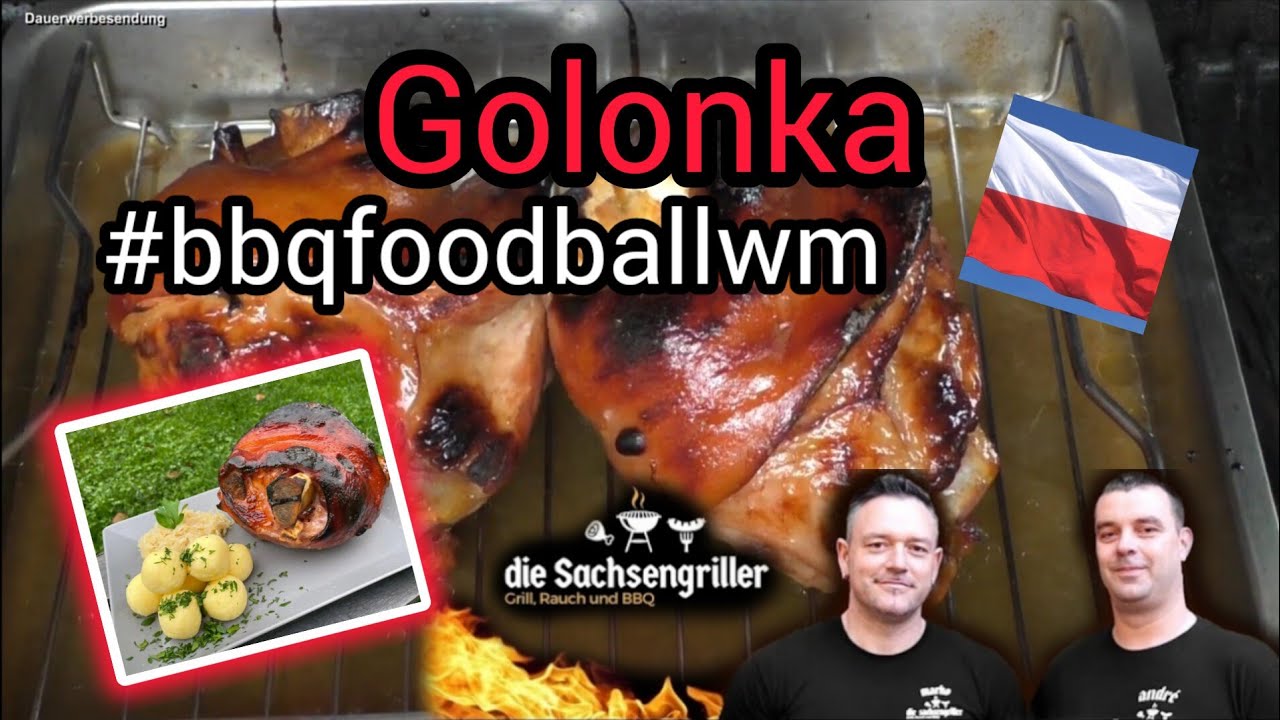 Golonka | Polnische Haxe | im Dutch Oven und Gasgrill | Die Sachsengriller
