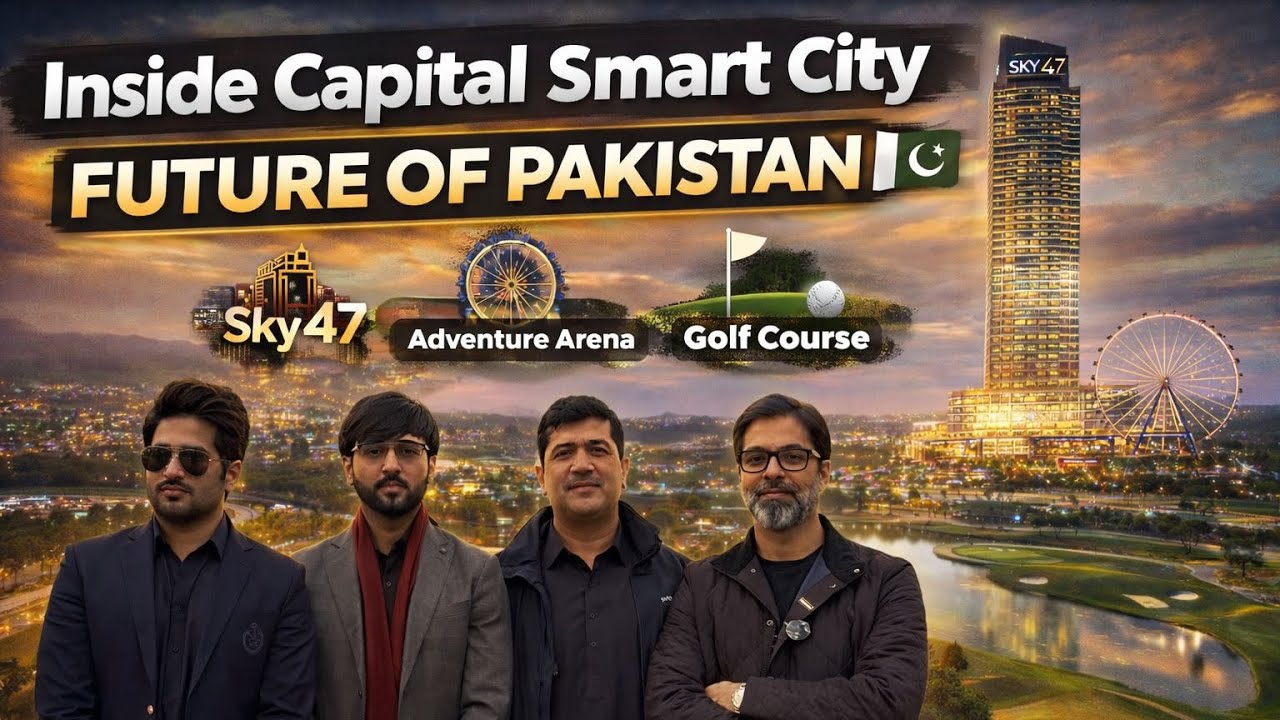 Inside Capital Smart City &ndash; Future of Pakistan 🇵🇰 | Sky 47, Adventure Arena & More!