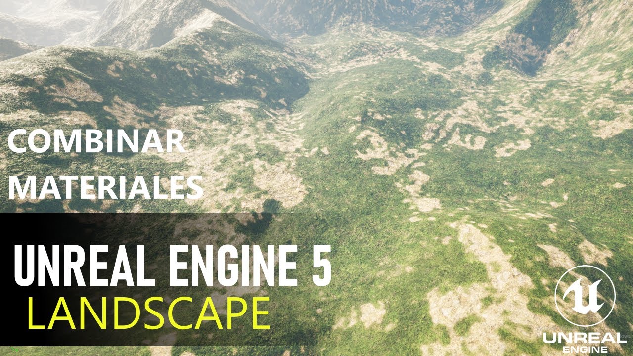 UNREAL ENGINE 5 Variación De Textura (LANDSCAPE IV) Tutorial 