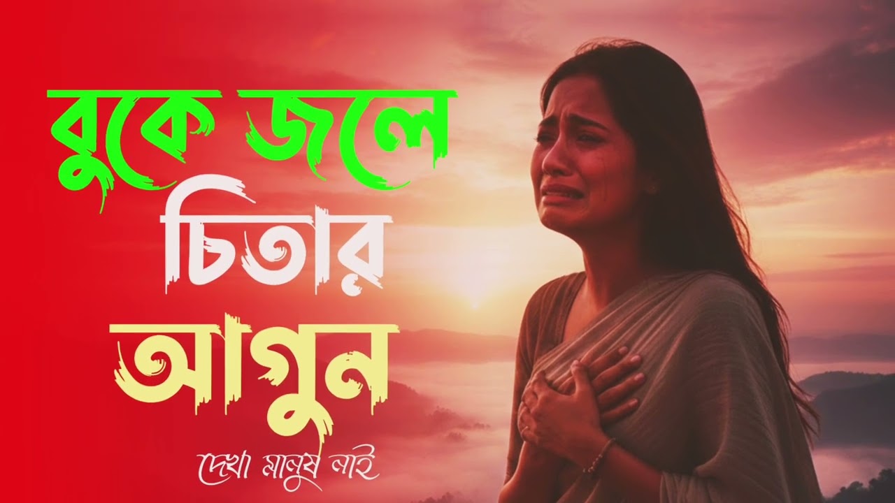  বুকে জ্বলে চিতার আগুন - Buke Jole Chitar Agun| New Bangla Song 2026