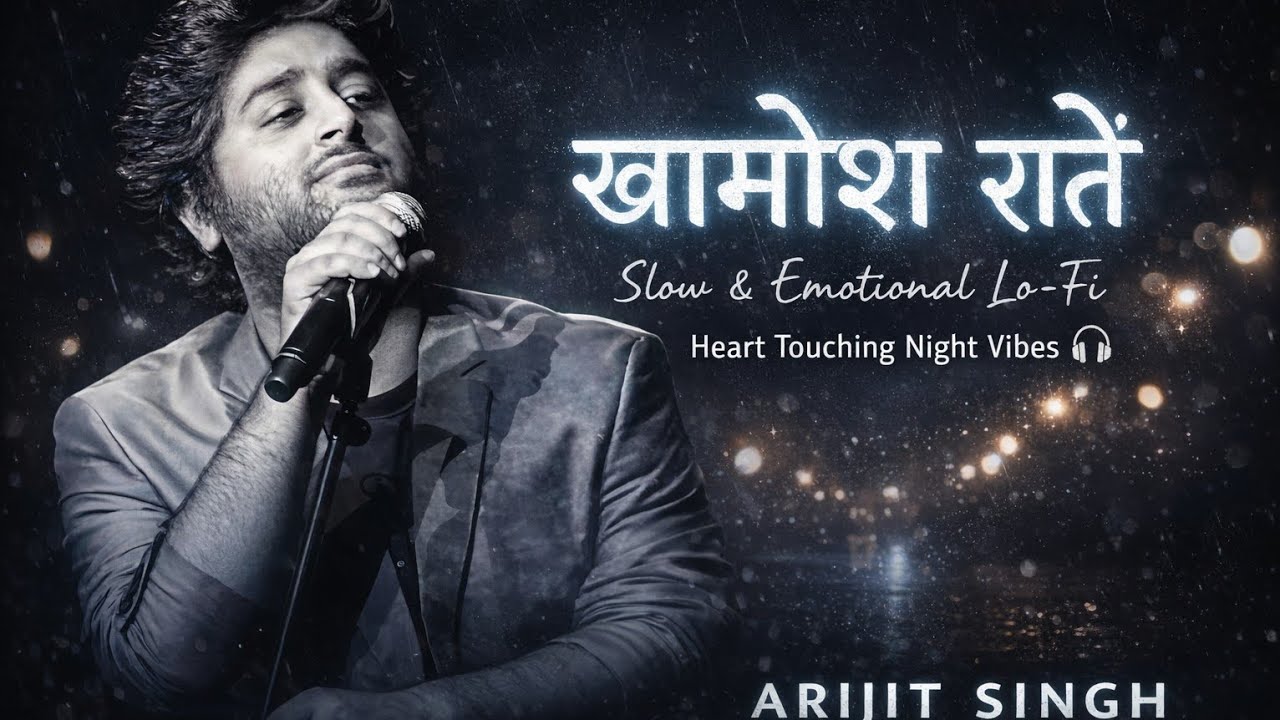 Khamosh Raatein 💔 | Slow & Emotional Lo-Fi | Heart Touching Night Vibes | Sad Hindi Song 2026
