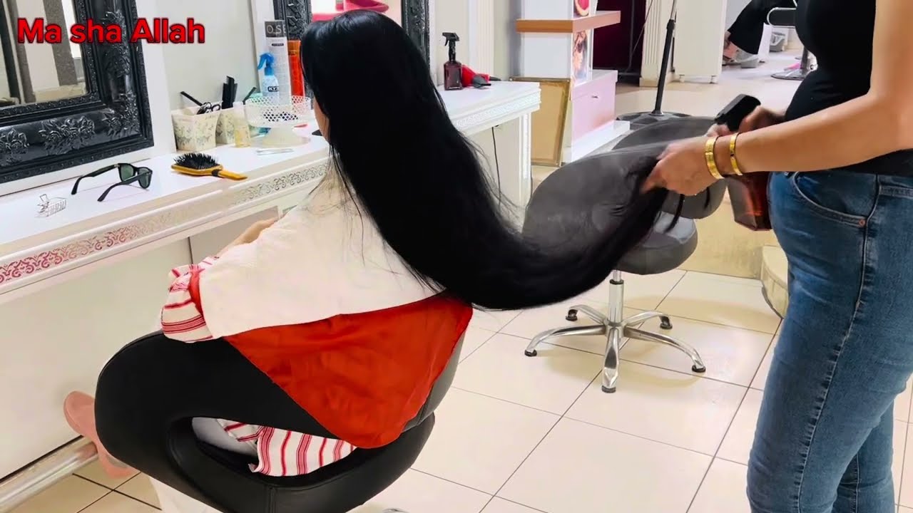 I cut my long hair || Turkish people like long hair ||￼ long hair styles