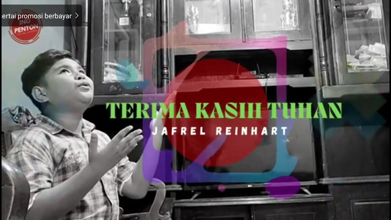 Terima kasih Tuhan ( CoverJafrel Reinhart ) Anak SD kelas 4_ suaranya di pake Tuhan Sangat bagus