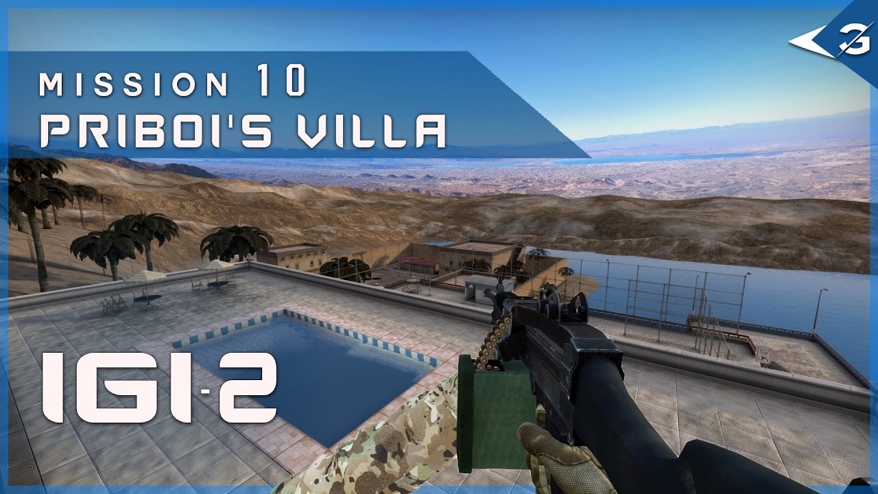 IGI 2 Remake Mission 10 | Priboi's Villa | Full Playthrough