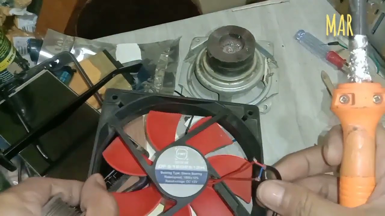 Membuat Kipas pendingin untuk stb.