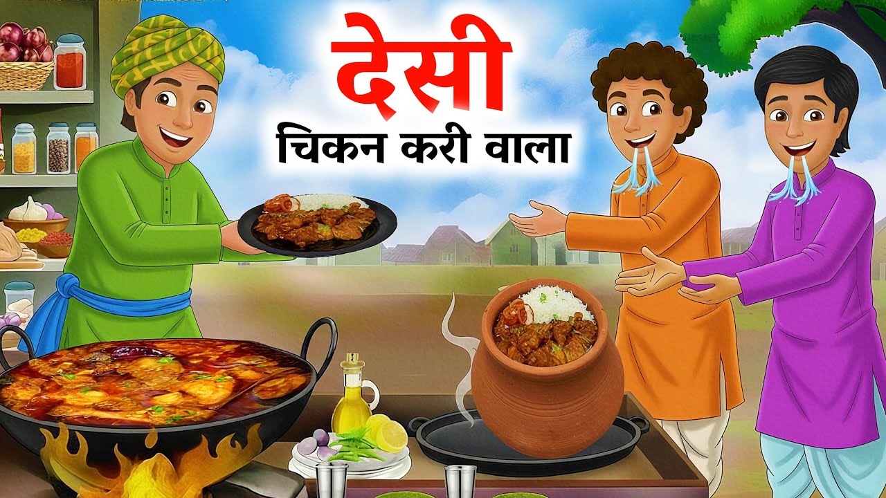  देसी चिकन करी वाला ! Desi chicken kari | hindi story | hindi kahaniyan | |Hindi kahaniya | 