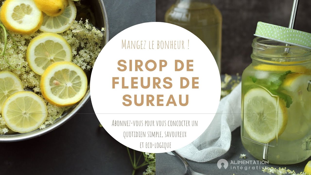 Sirop de fleur de sureau