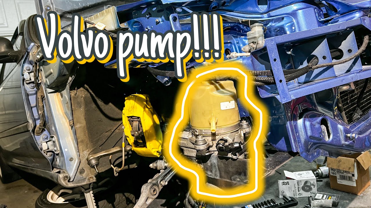 Volvo Electric Steering Pump into a Civic Part 1